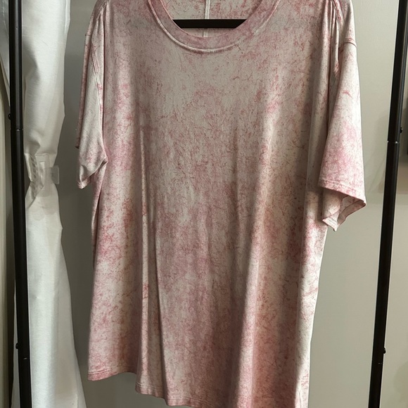 Lululemon All Yours Short Sleeve T-Shirt *Vitasea - Pink Peony Brier Rose 12/14 - Picture 3 of 6